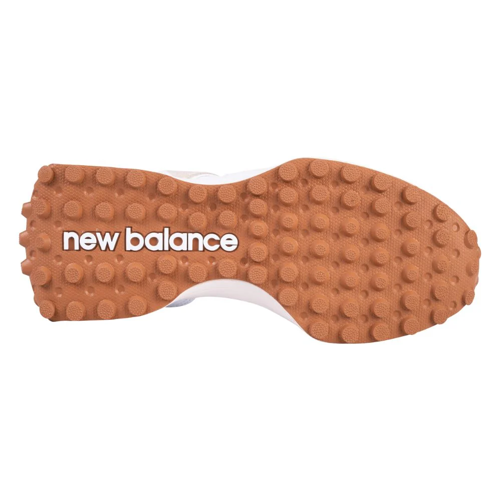 New Balance Ladies 327 Spikeless Golf Shoes 2026 - White / Tan - Image 6