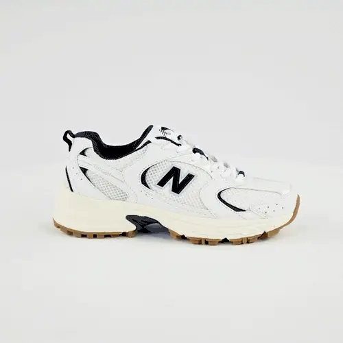 New Balance Ladies 530 Spikeless Golf Shoes 2026 - White / Navy - Image 8
