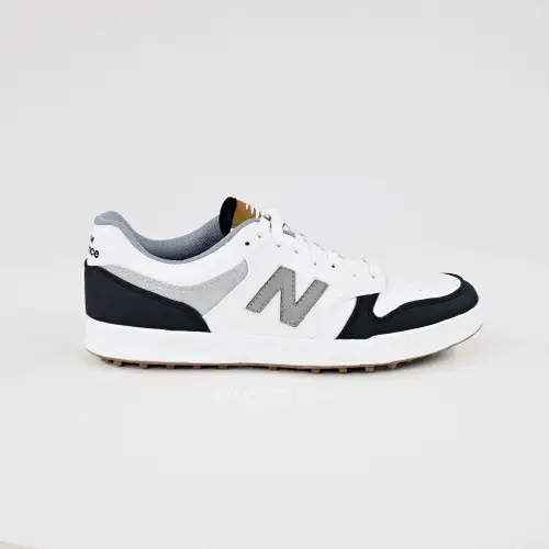 New Balance Men's 480 Spikeless Golf Shoes 2026 - White / Black - Image 7