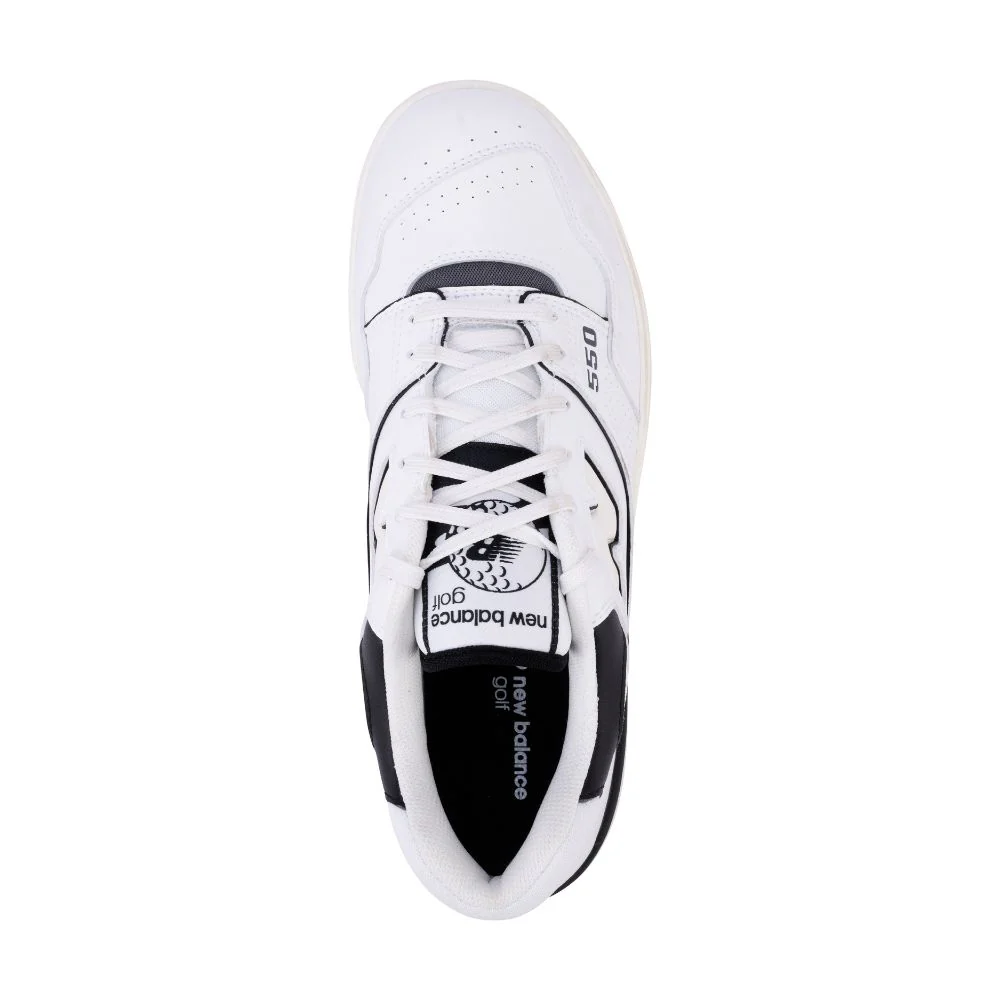 New Balance Men's 550 Spikeless Golf Shoes 2026 - White - Image 6