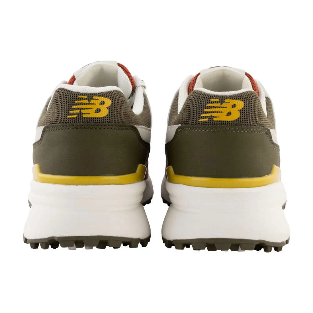 New Balance Men's 997 Spikeless Golf Shoes 2026 - Olive / Taupe - Image 4