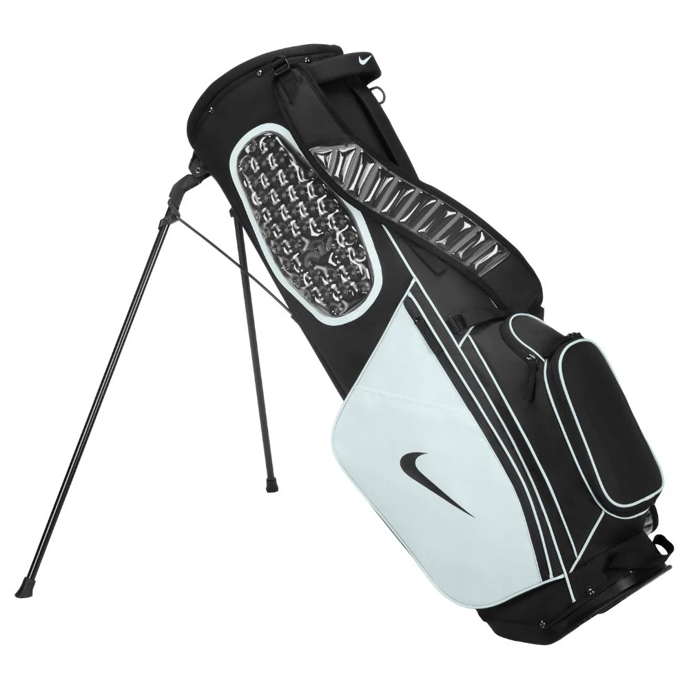Nike Air Max Lite Golf Stand Bag - BG2191-095 Black / Pure Platinum / Black - Image 3
