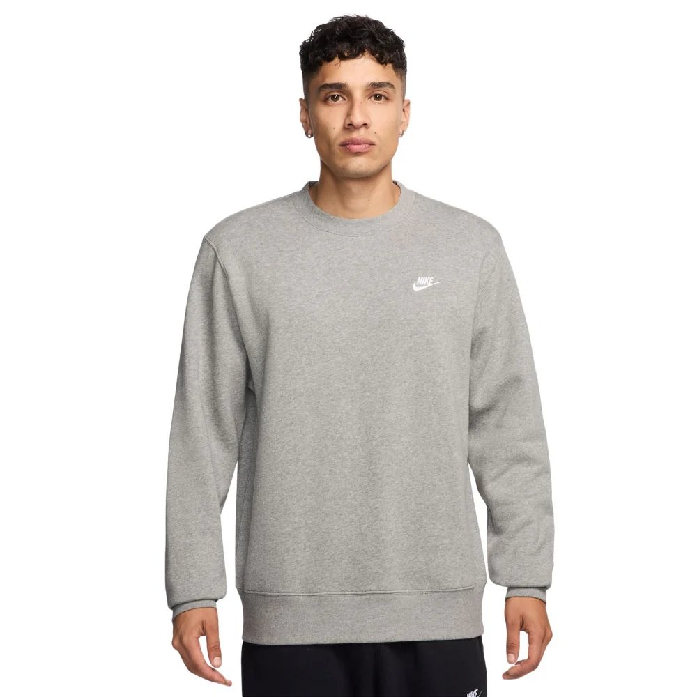 Nike Club Fleece Crew Mens Pullover Golf Top - FN3886-063