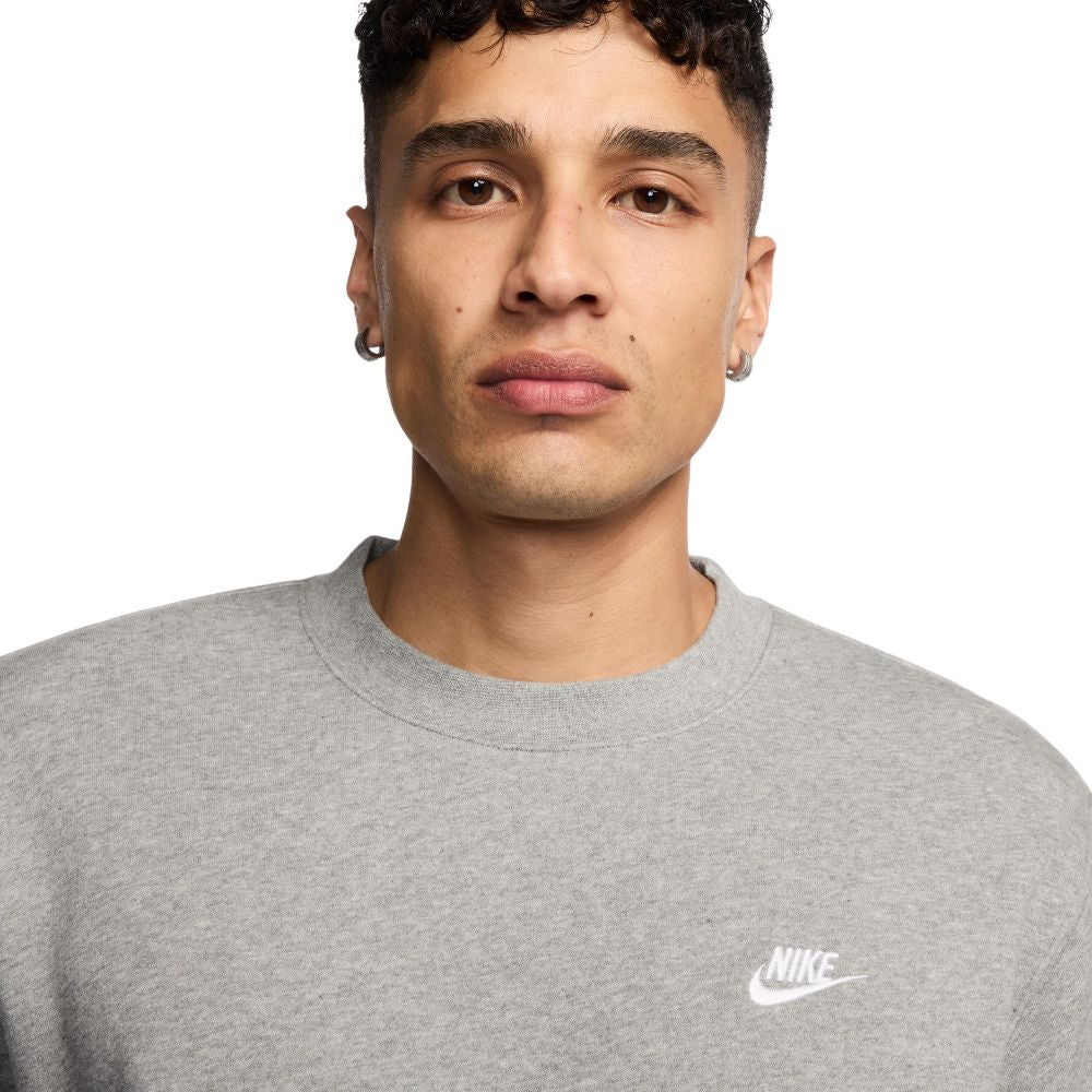 Nike Club Fleece Crew Mens Pullover Golf Top - FN3886-063 - Image 3