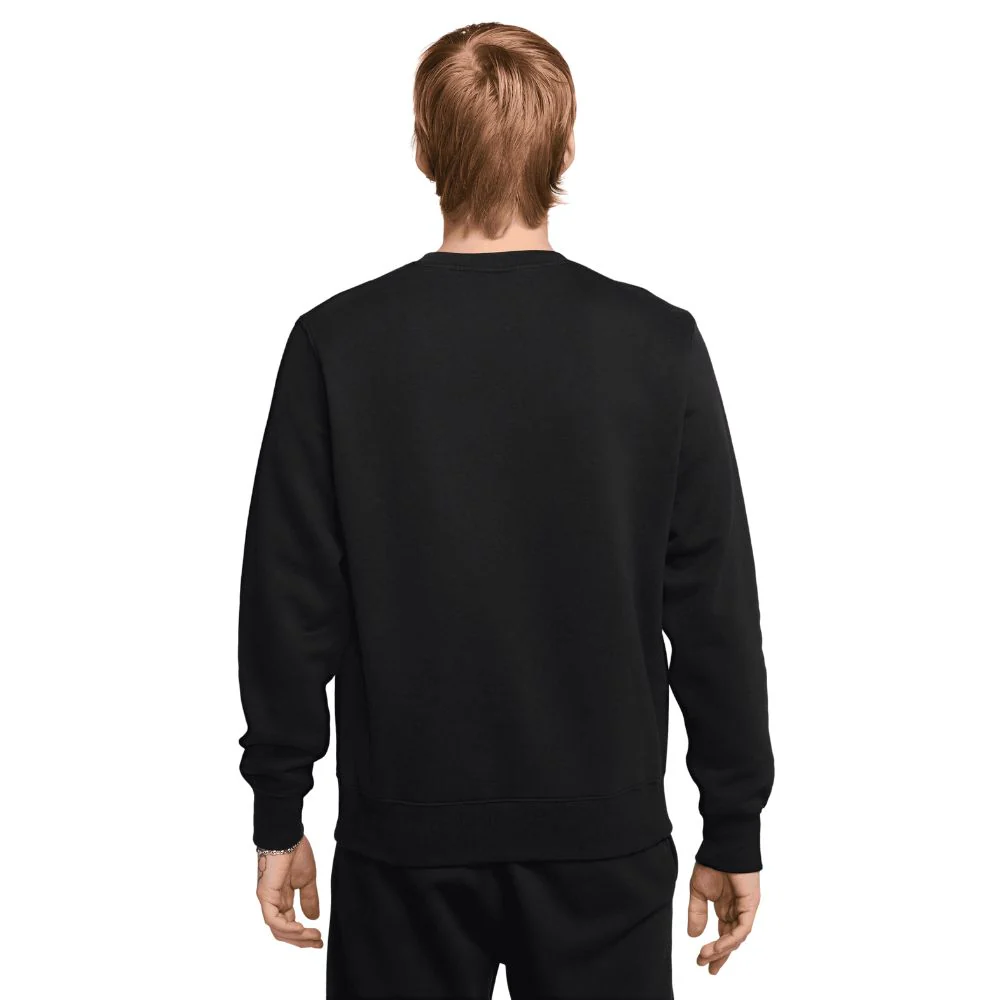 Nike Club Fleece Crew Mens Pullover Golf Top 2025 - FN3886-011 - Image 2