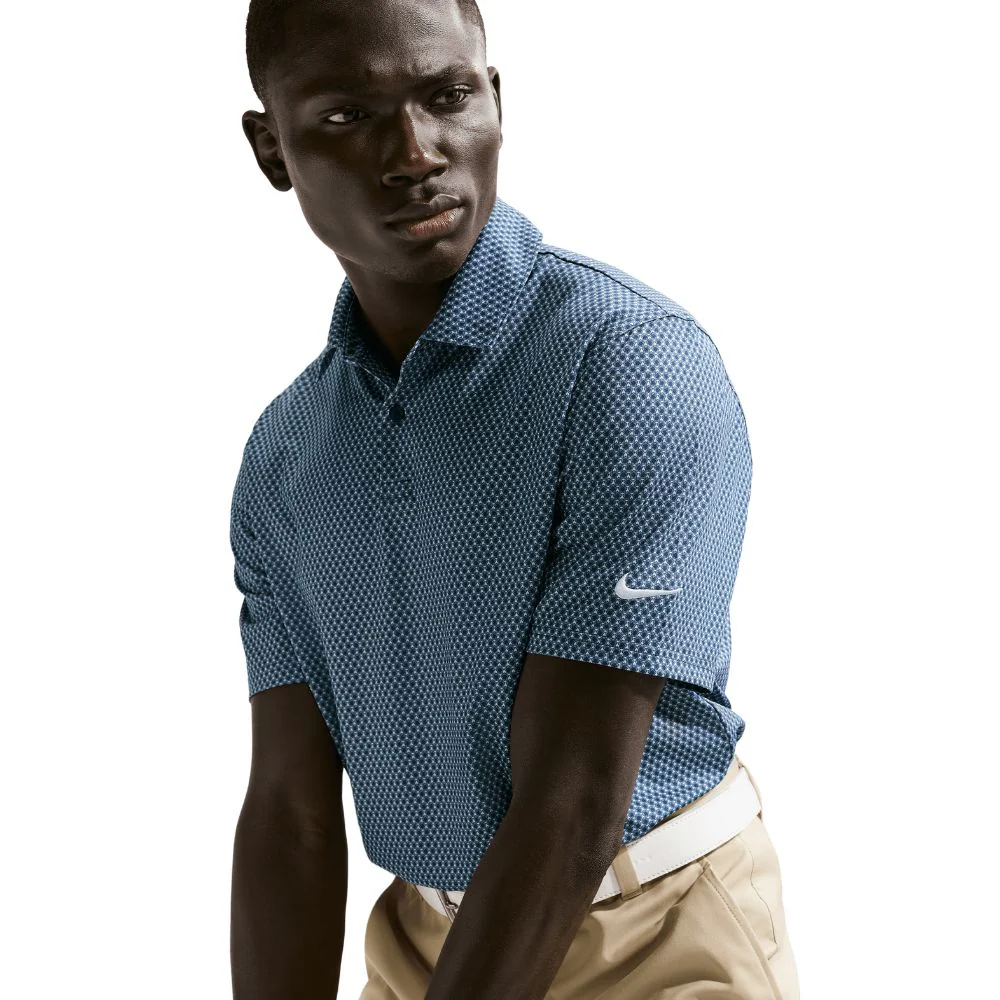 Nike Dri-Fit Velocity Floral Print Golf Polo 2026 - IB0246-486 - Image 3