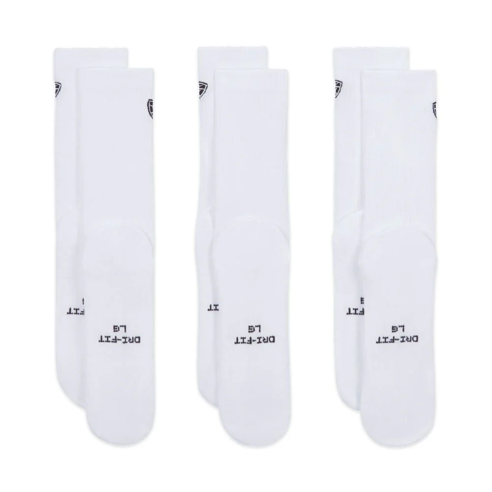 Nike Everyday Elevated 3pk Crew Golf Socks 2026 - IH8636-901 - Image 4