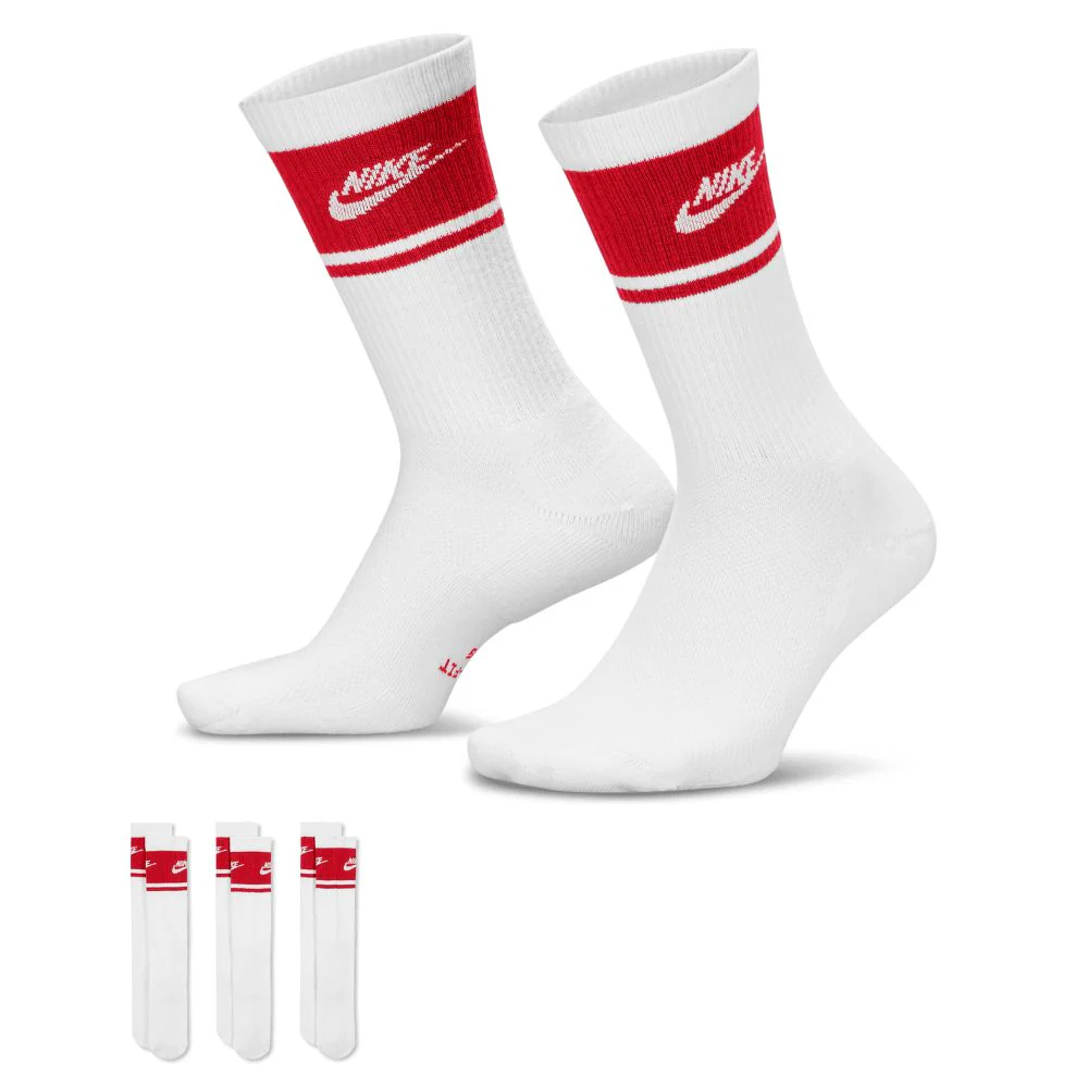 Nike Everyday Elevated Futura 3pk Crew Golf Socks 2026 - IM7949-900