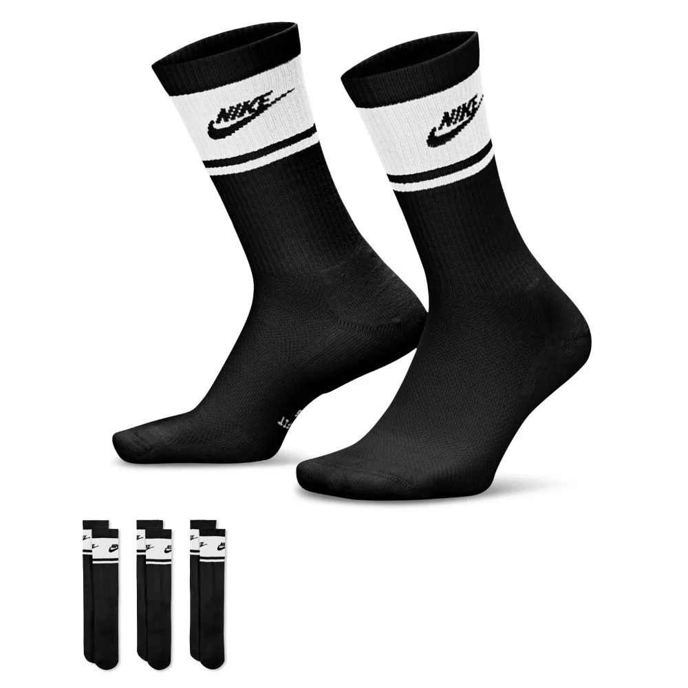 Nike Everyday Elevated Futura 3pk Crew Golf Socks 2026 - IM7949-902