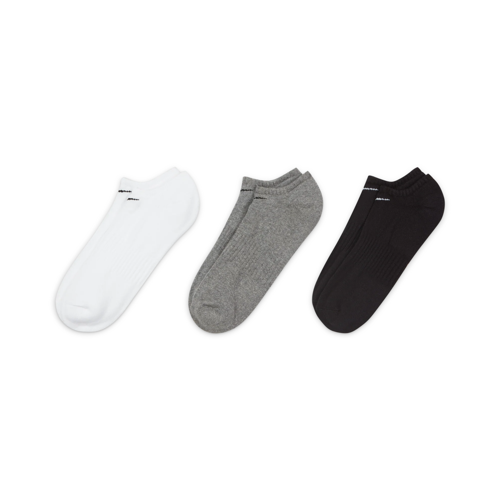 Nike Golf Everyday Lightweight No Show Golf Socks 3 Pack SX7673 - Image 5