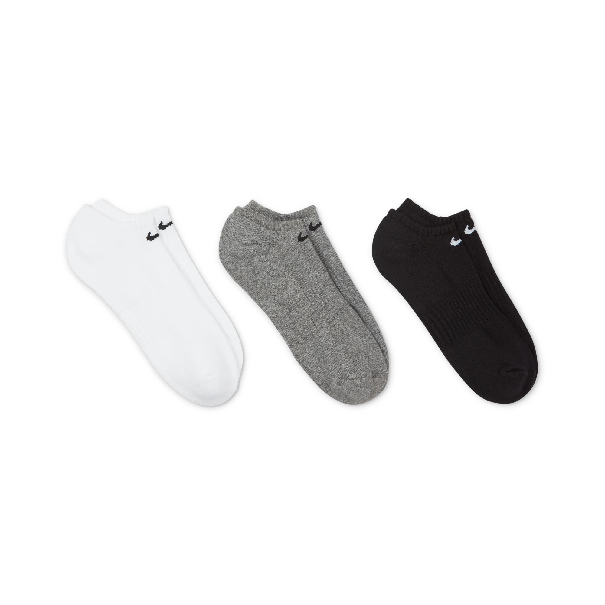 Nike Golf Everyday Lightweight No Show Golf Socks 3 Pack SX7673 - Image 6
