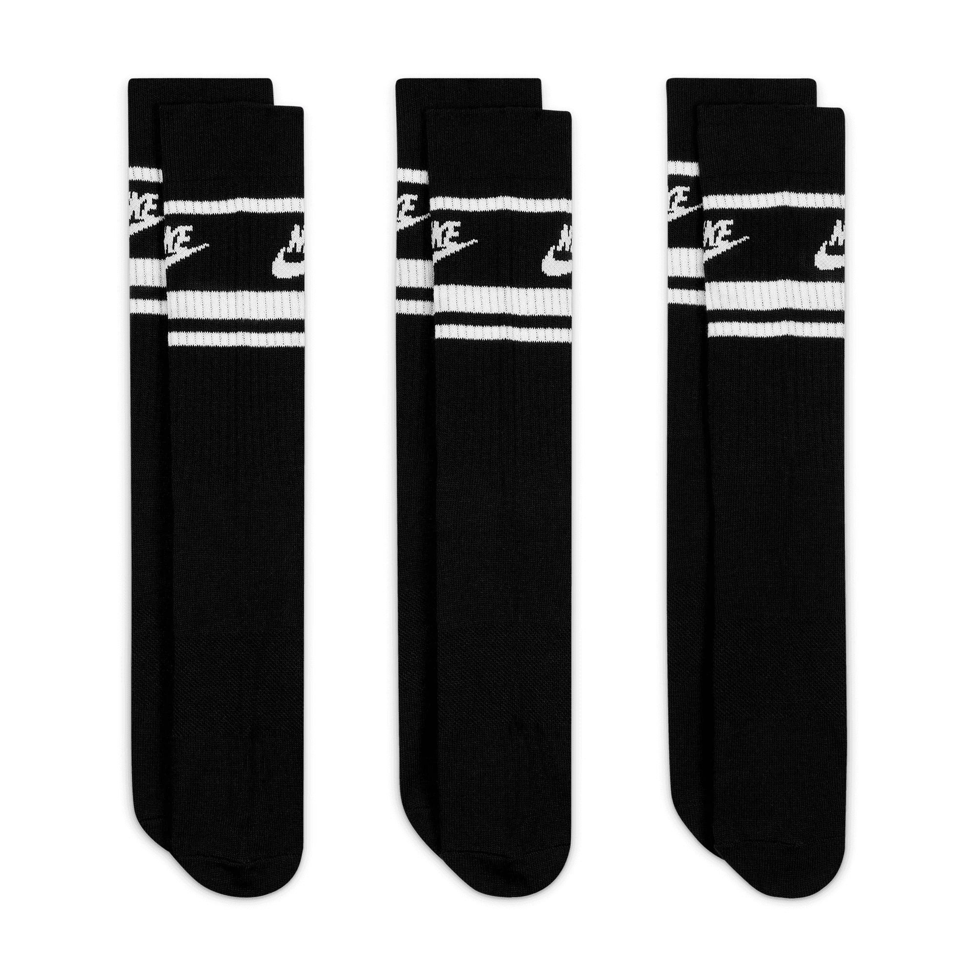 Nike Golf Sportswear Dri-FIT Everyday Essential Crew Socks DX5089 - 010 - Image 2