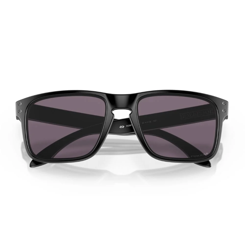 Oakley Holbrook Sunglasses - Matt Black w/ Prizm Grey - Image 3