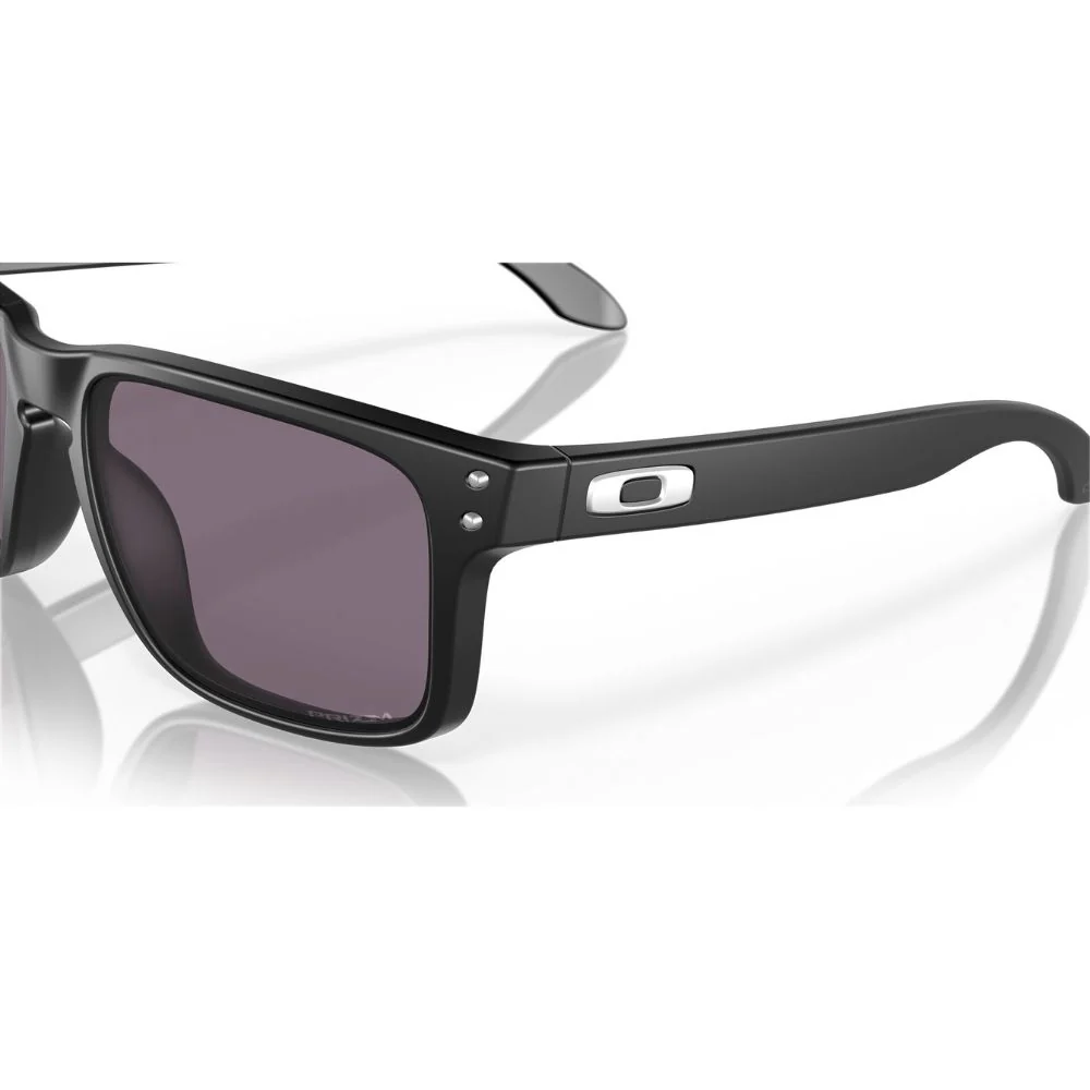 Oakley Holbrook Sunglasses - Matt Black w/ Prizm Grey - Image 5