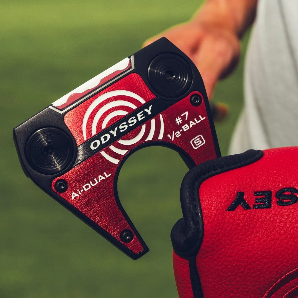 Odyssey Golf Ai-Dual 1/2 Ball Seven S Pistol Grip Putter - Image 11