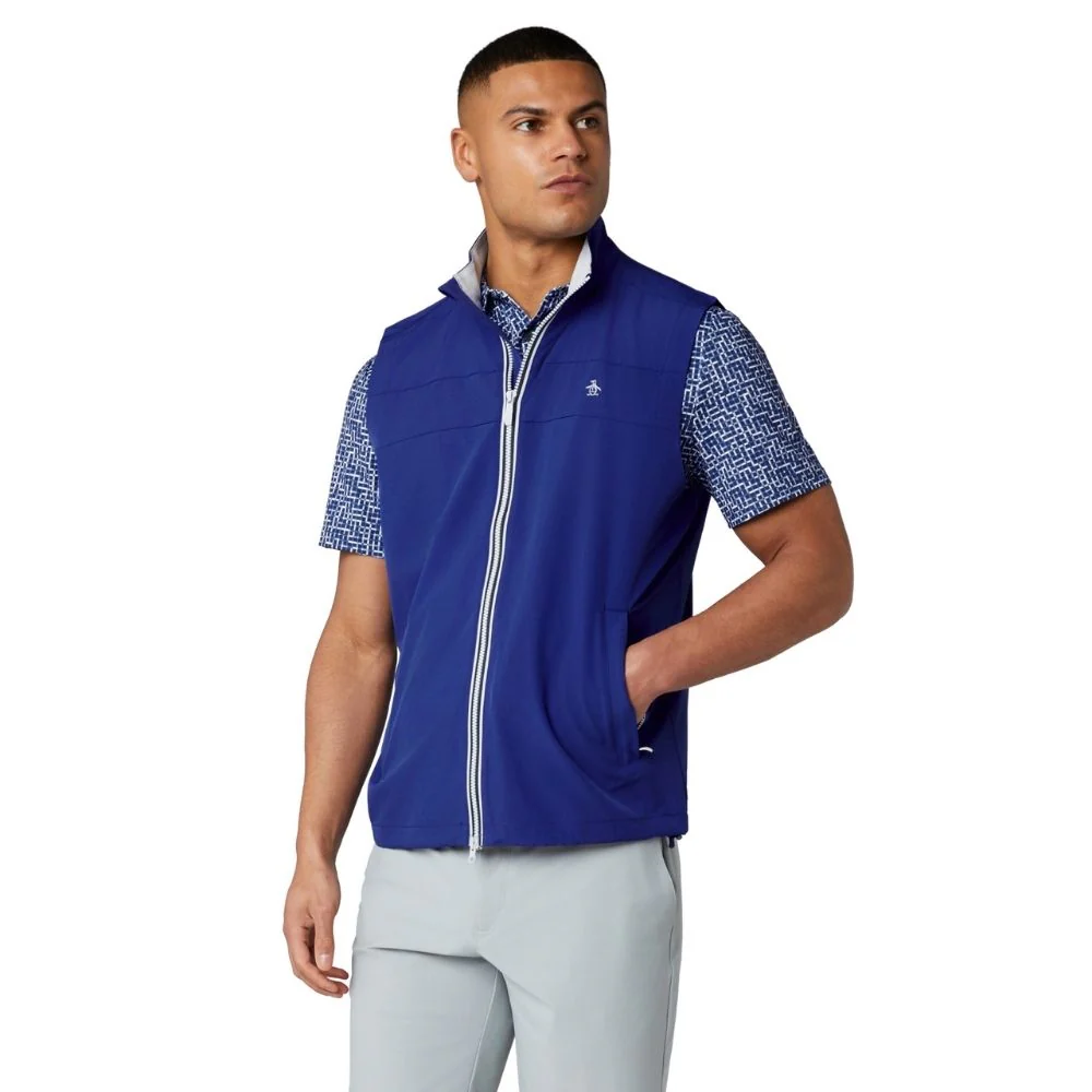 Original Penguin Heritage Light Weight Packable Golf Vest 2026 - OGVSF010-466 - Image 5