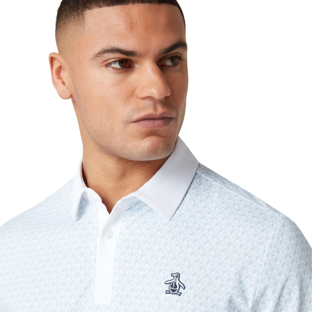 Original Penguin Pete's Tee Time Men's Golf Polo 2026 - OGKSF045-118 - Image 5