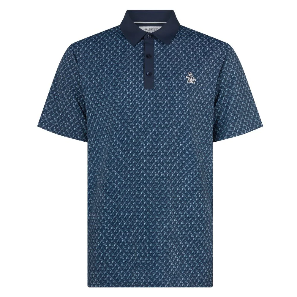 Original Penguin Pete's Tee Time Men's Golf Polo 2026 - OGKSF045-417