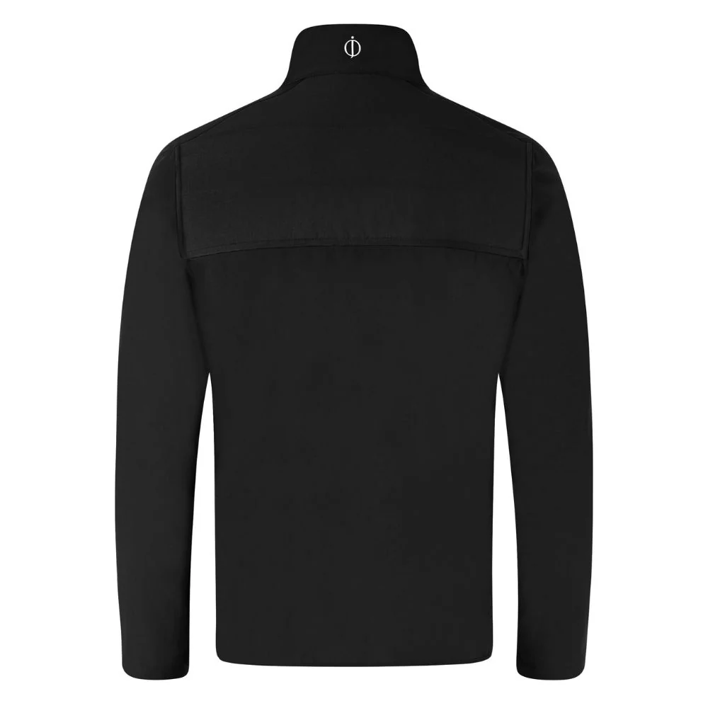 Oscar Jacobson Beaumont Men's Thermal Golf Jacket - Black - Image 2
