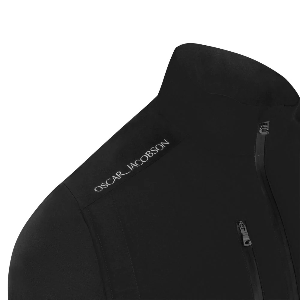 Oscar Jacobson Beaumont Men's Thermal Golf Jacket - Black - Image 3