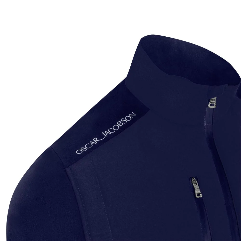 Oscar Jacobson Beaumont Men's Thermal Golf Jacket - Navy - Image 3