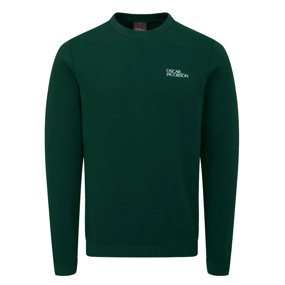 Oscar Jacobson Johnstone Tour Men's Pullover Golf Top - Pineneedle