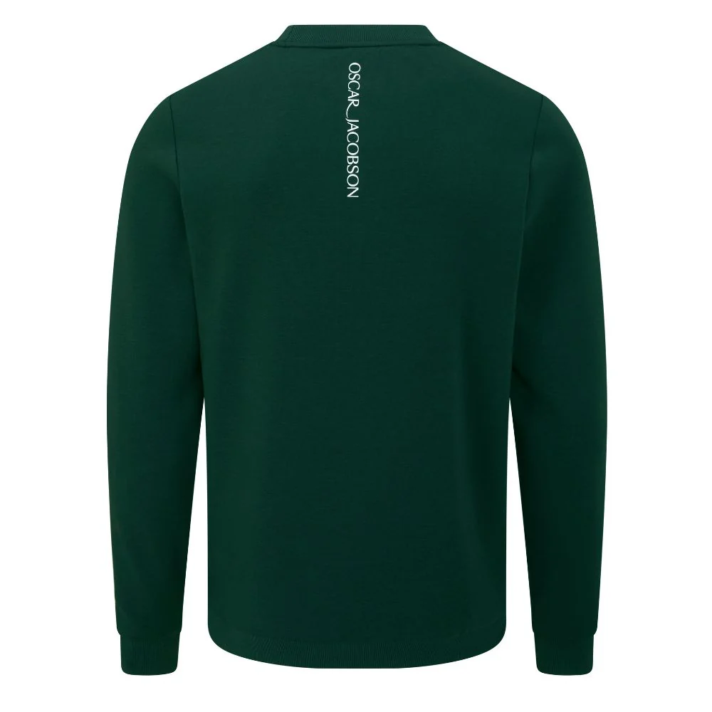 Oscar Jacobson Johnstone Tour Men's Pullover Golf Top - Pineneedle - Image 2
