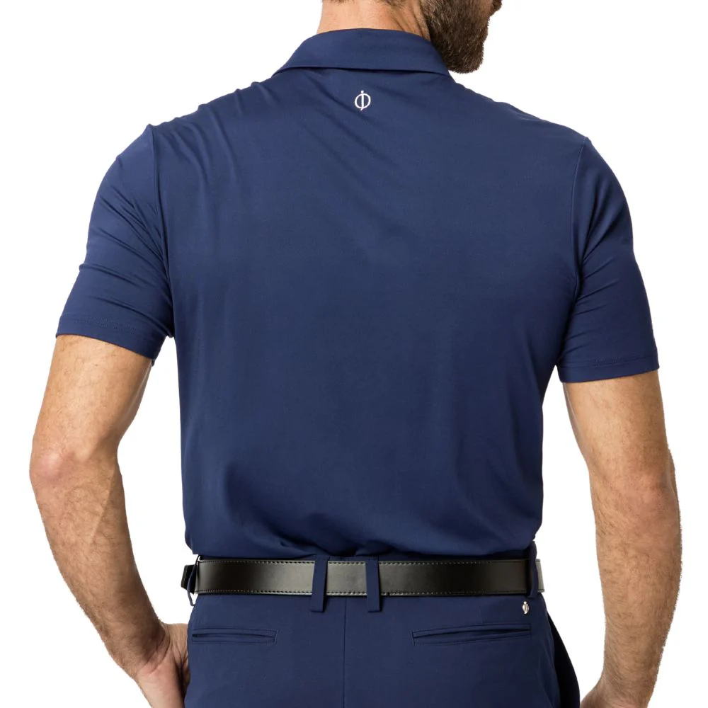Oscar Jacobson Kenson Men's Golf Polo Shirt 2026 - Lavender - Image 4