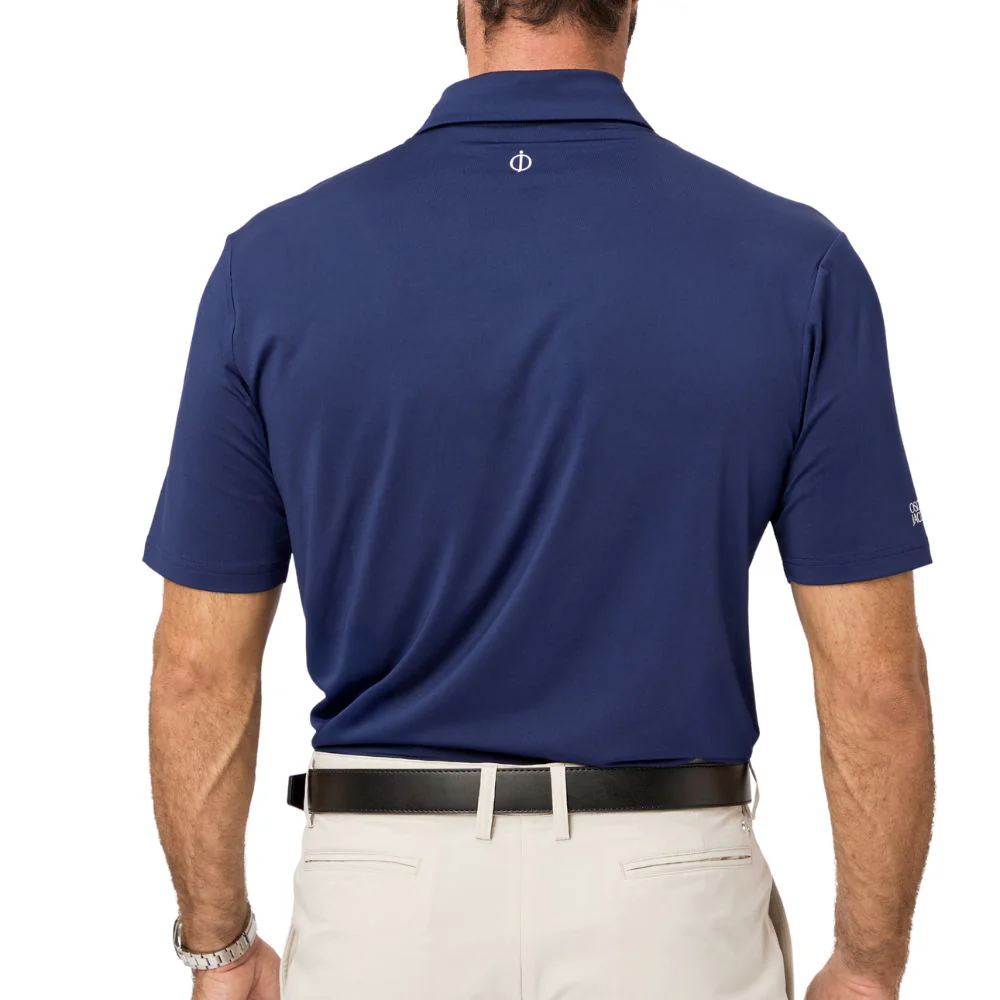 Oscar Jacobson Kenson Men's Golf Polo Shirt 2026 - Navy - Image 4