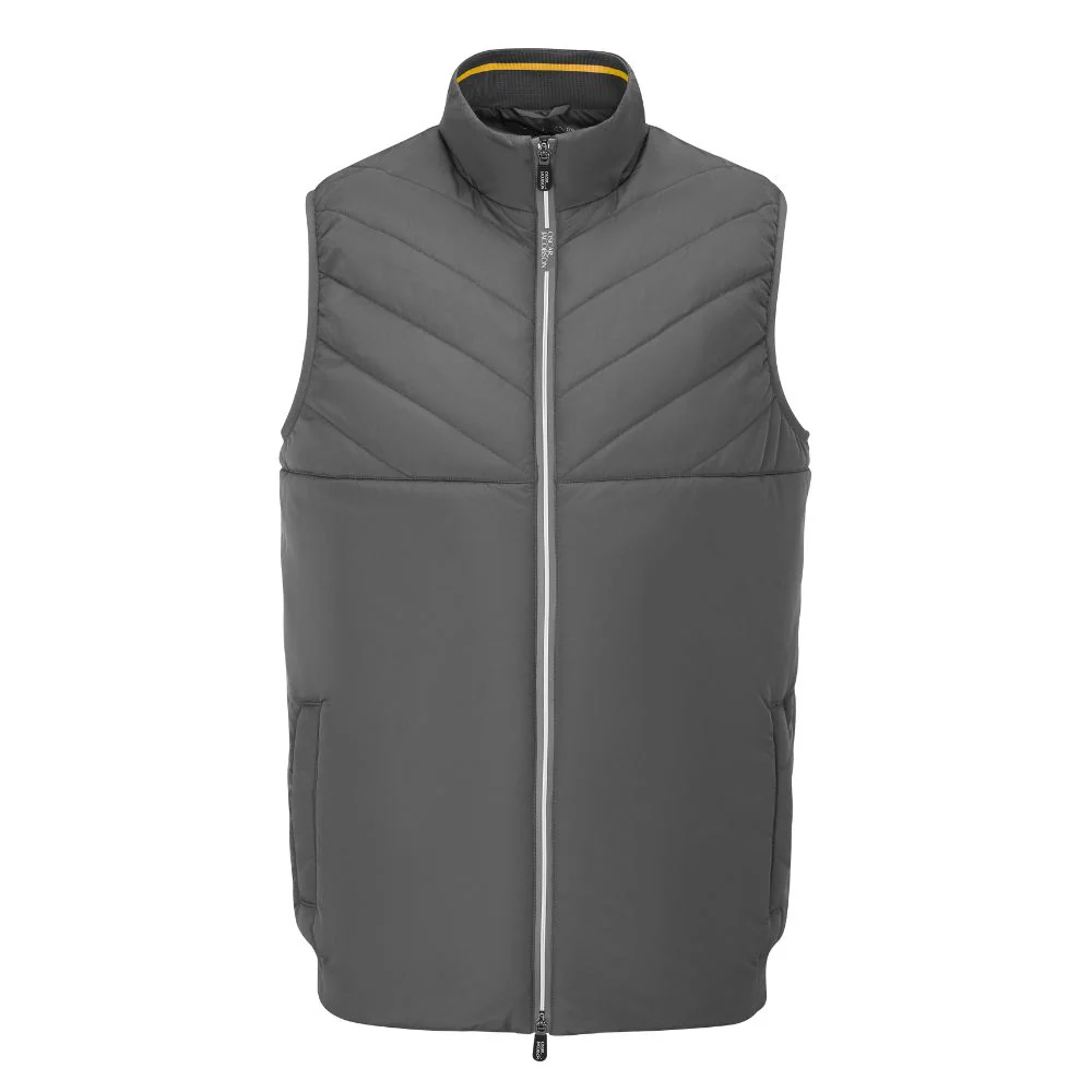 Oscar Jacobson Lyttelton Mens Golf Gilet 2025 - Pewter