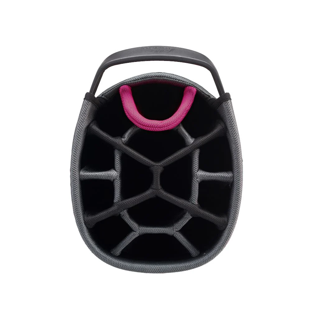 PowaKaddy Dri Tech Golf Cart Bag - Black / Pink - Image 2