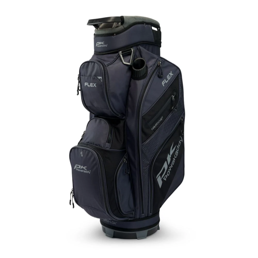 Powakaddy Flex Golf Cart Bag - Grey / Black