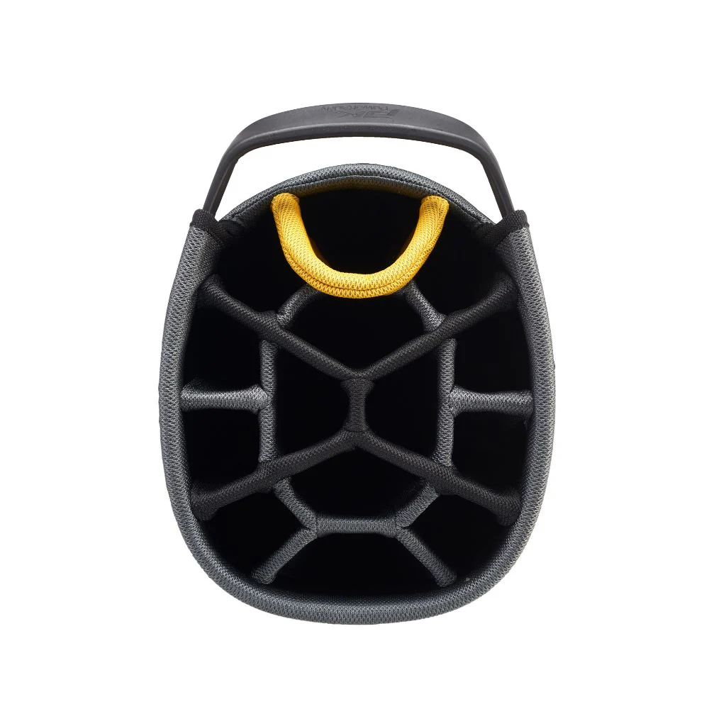 Powakaddy Flex Golf Cart Bag - Grey / Yellow - Image 2