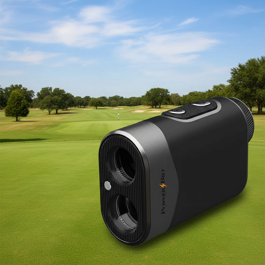 PowerBilt Golf Falcon LCD Slope Laser Rangefinder + Free Case - Image 3