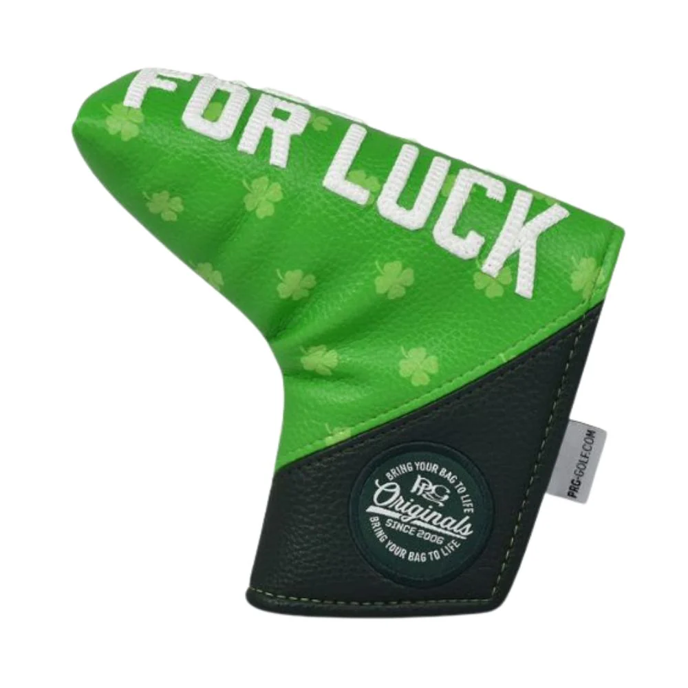 PRG Originals Luck Of The Irish Blade Putter Headcover - Image 4