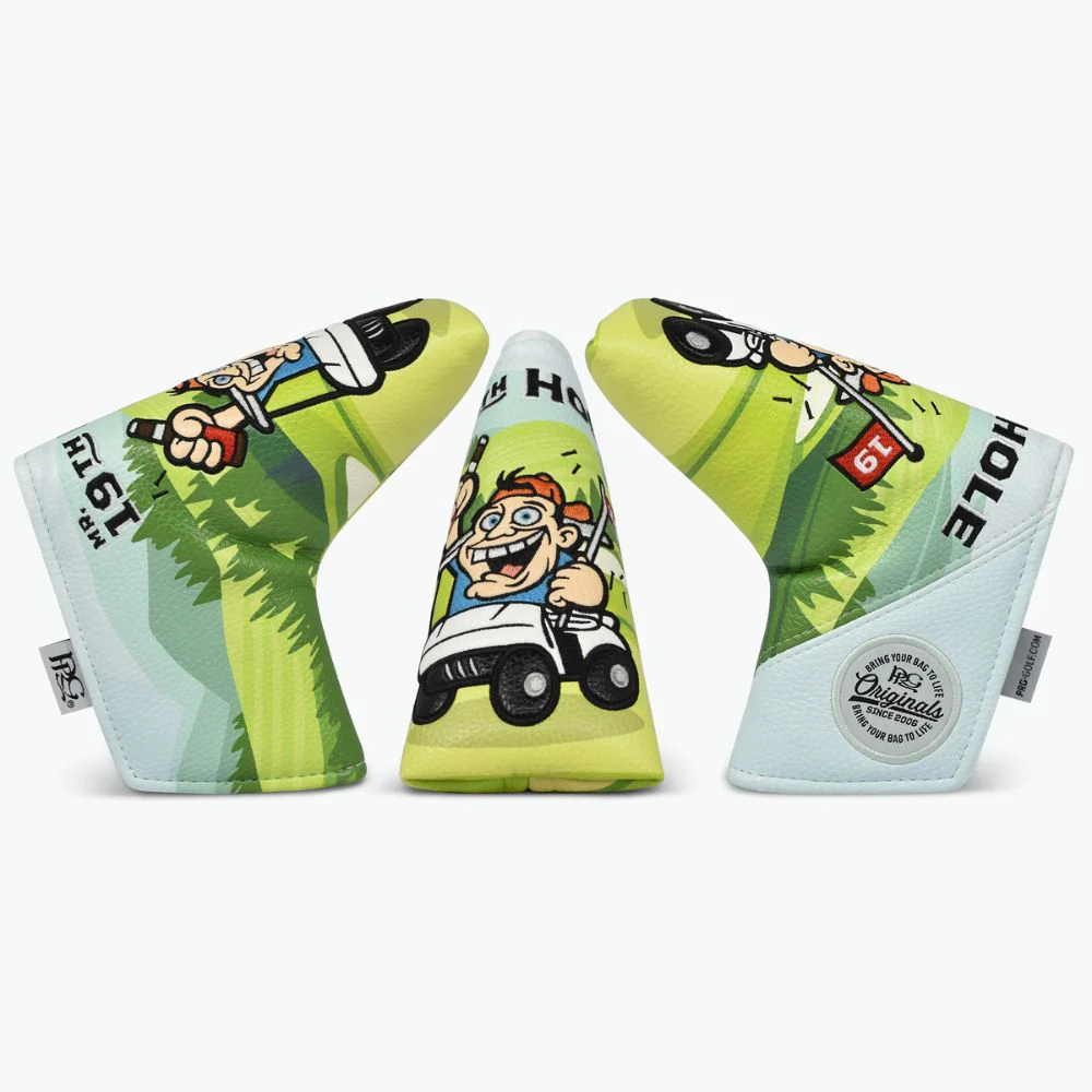 PRG Originals Mr 19th Hole Blade Putter Headcover