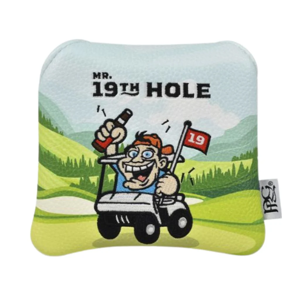 PRG Originals Mr 19th Hole Mallet Putter Headcover - Image 2