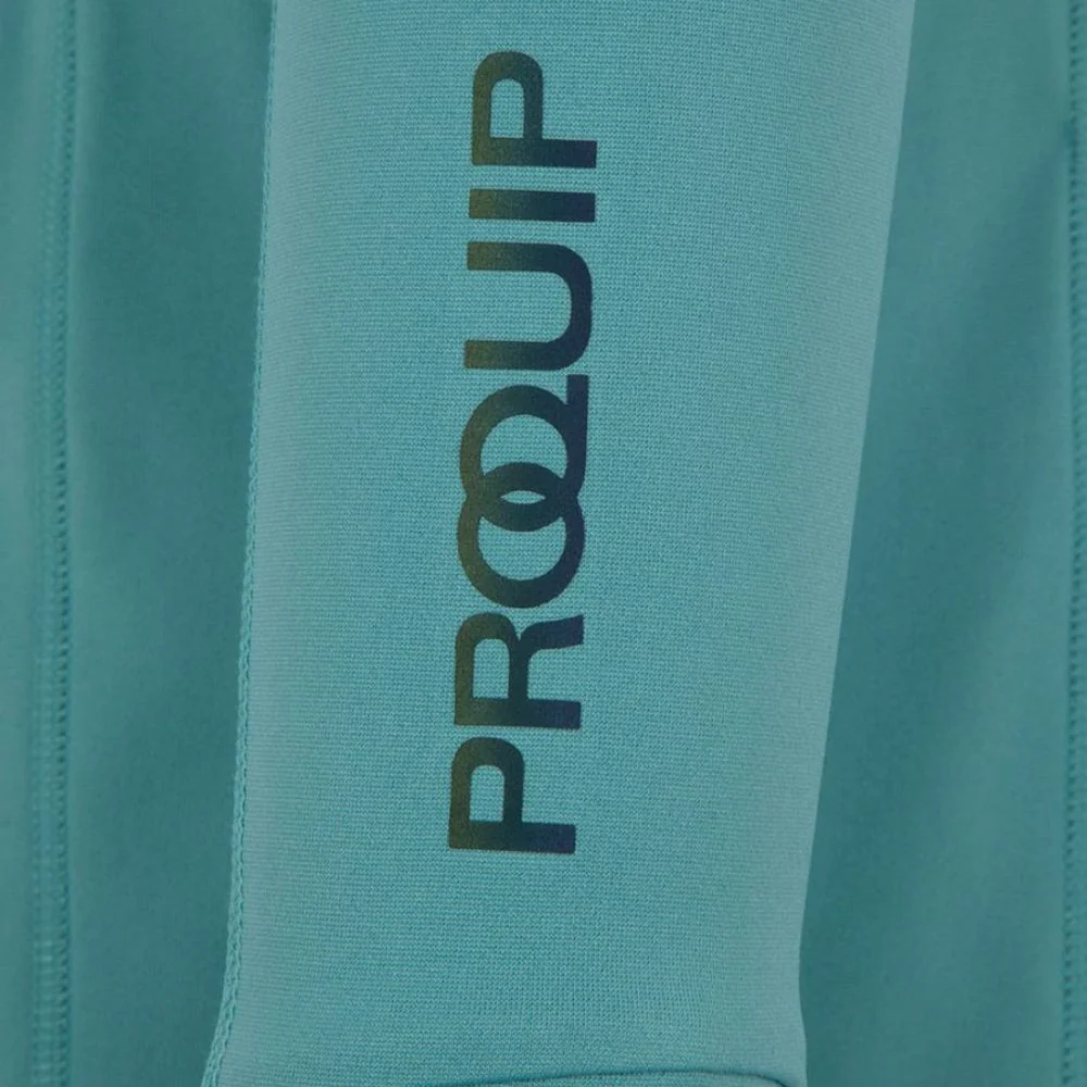 ProQuip Pro-Tech Comfort Stretch 1/4 Zip Midlayer Pullover Top - Porcelain Green - Image 2