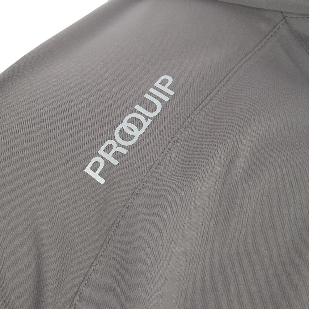 ProQuip Propac Lite Packable Waterproof Hooded Golf Jacket -  Quiet Shade / Black - Image 4