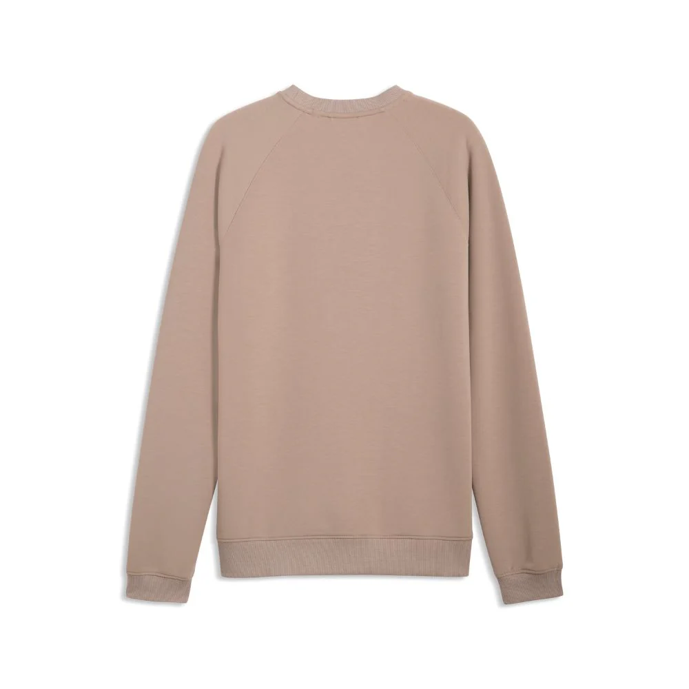 PUMA Cloudspun Fleece Golf Crewneck 2026 - Ice Coffee - Image 2