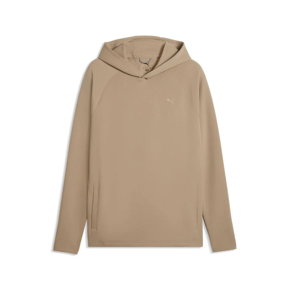 PUMA Cloudspun Fleece Golf Hoodie 2026 - Ice Coffee