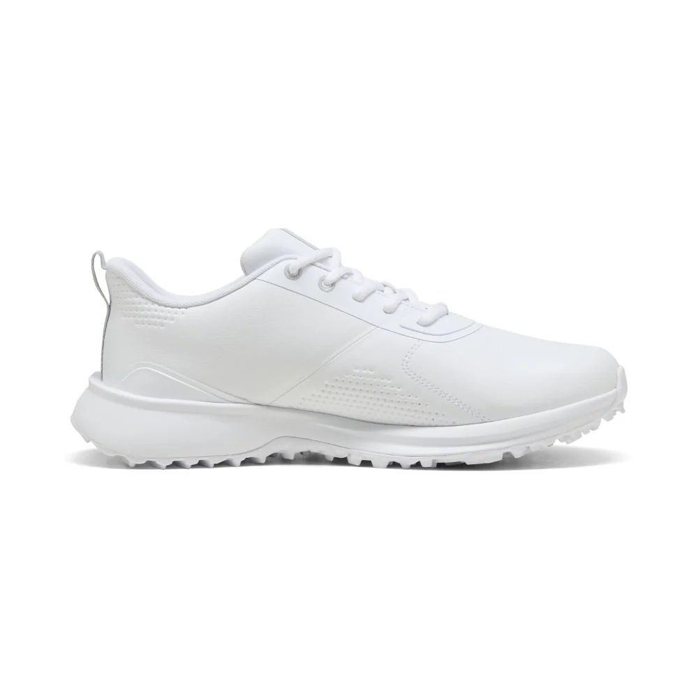 PUMA Fusion Grip 6 Evo Spikeless Golf Shoes 2026  - White / Ash Grey - Image 2