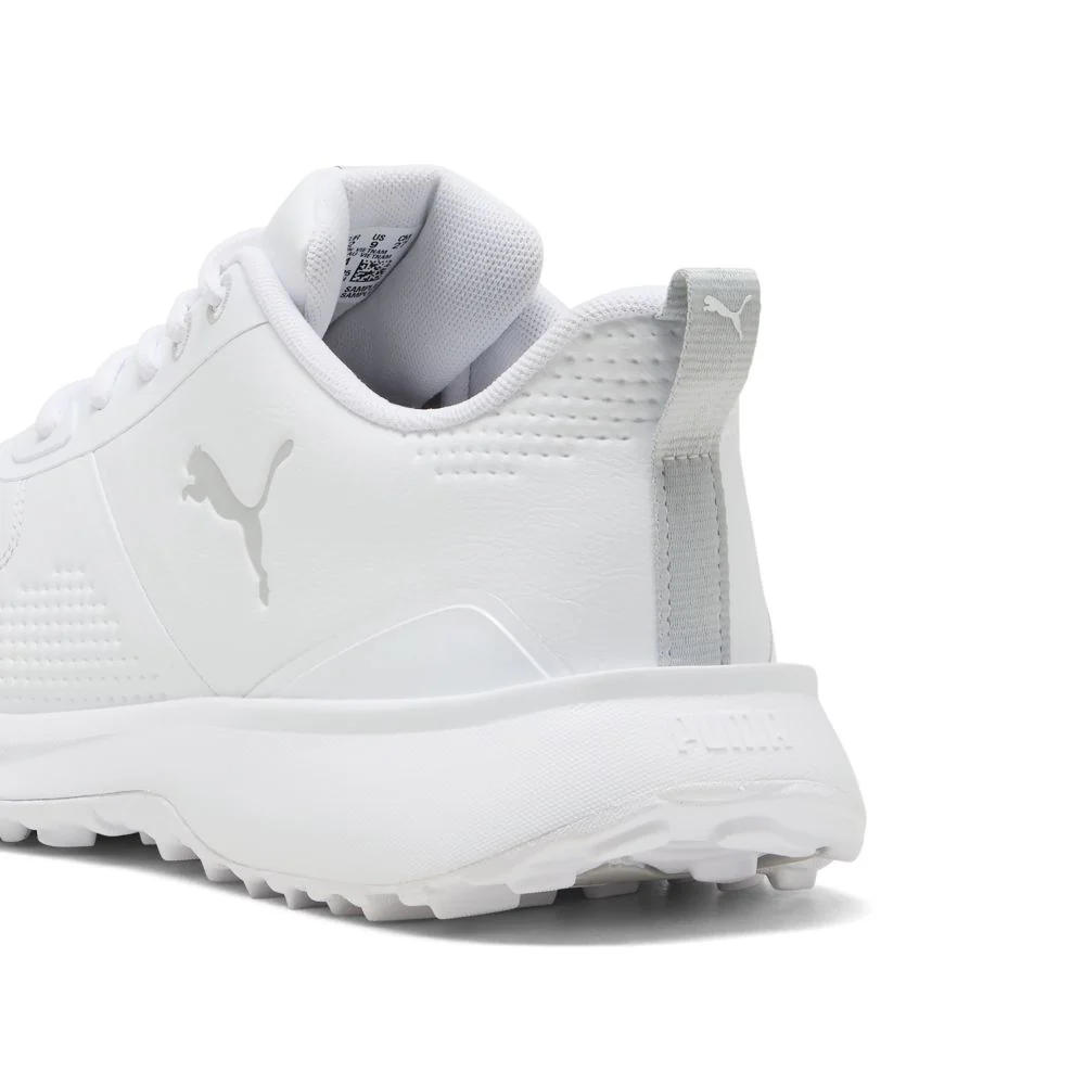 PUMA Fusion Grip 6 Evo Spikeless Golf Shoes 2026  - White / Ash Grey - Image 6