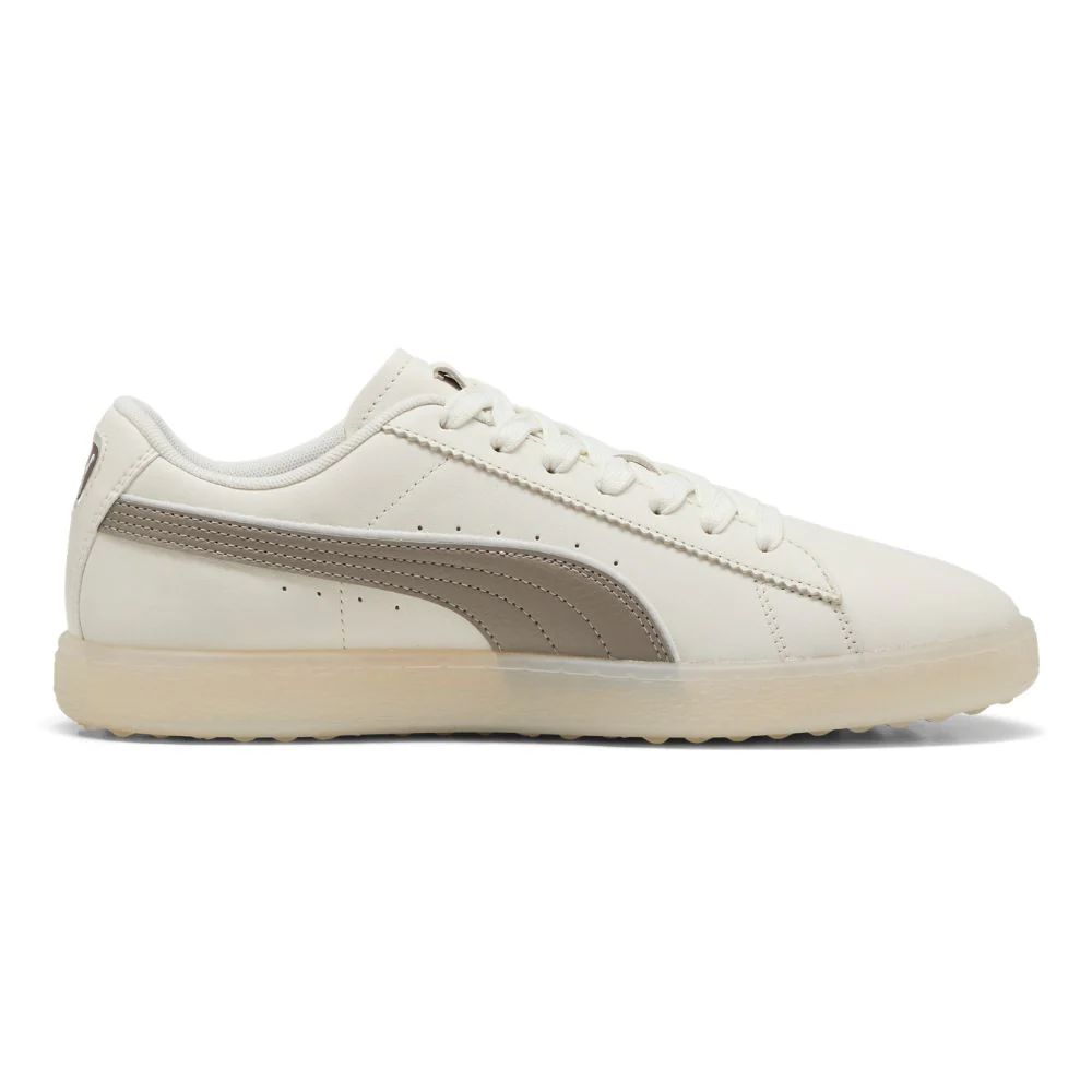 PUMA Golf Suede G 2026 - Warm White / Mouse Grey - Image 2