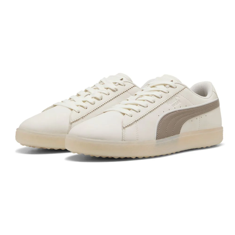 PUMA Golf Suede G 2026 - Warm White / Mouse Grey - Image 3