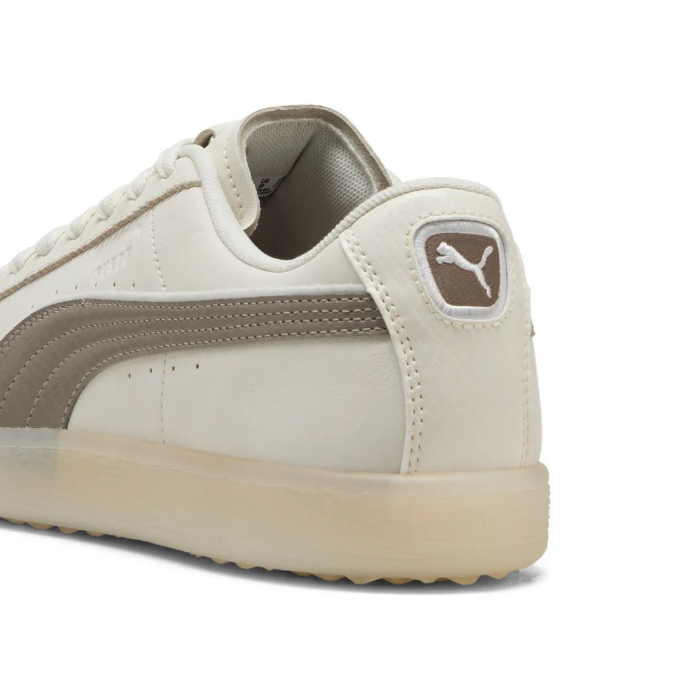 PUMA Golf Suede G 2026 - Warm White / Mouse Grey - Image 6