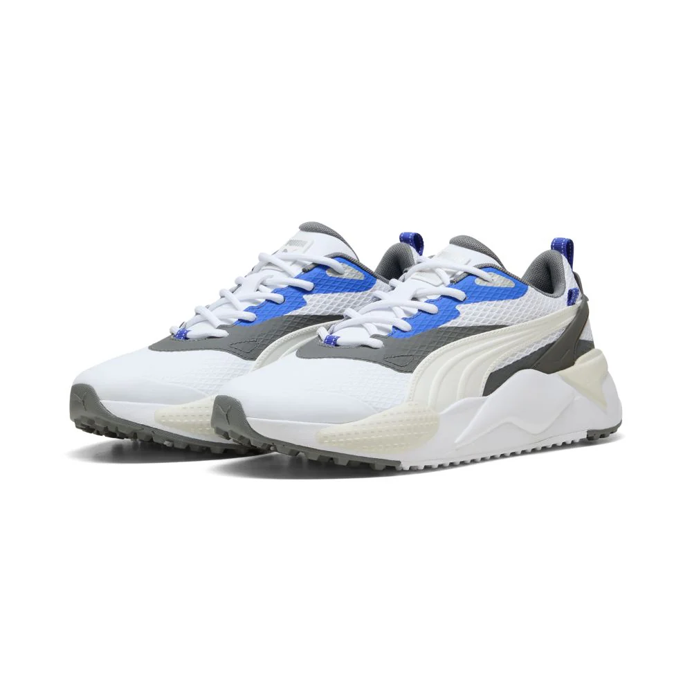PUMA Golf GS-X Efekt 2026 - White / Vapor Gray / Royal Sapphire - Image 4