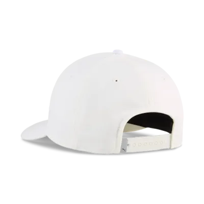 PUMA Heritage P Tech Golf Cap 2026 - Warm White / Melon Glow - Image 2
