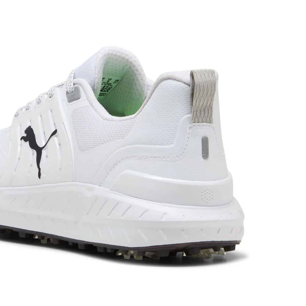 PUMA IGNITE Elevate 2 Tour Spiked Golf Shoes 2026 - White / Black - Image 5