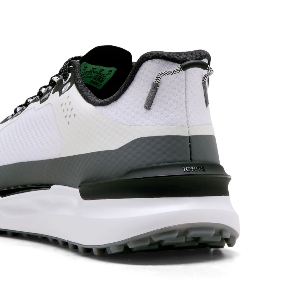 PUMA IGNITE Elevate X Spikeless Golf Shoes 2026 - White / Slate Sky / Black - Image 6